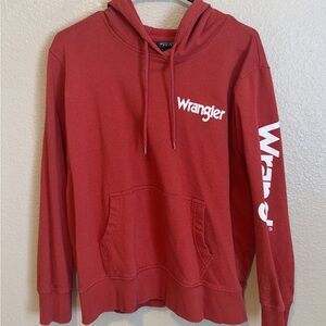 Wrangler Men's Bold Red Hoodie